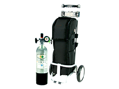  便携式氧气瓶组合（FRP+手拉车+背包）